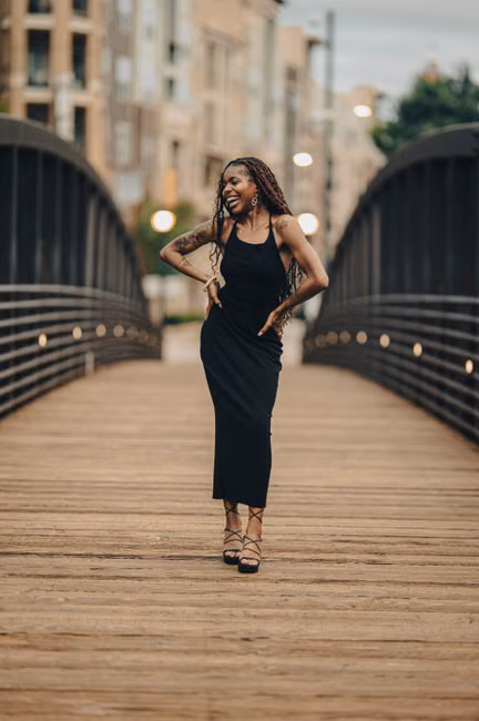 Vestido Midi Canelado
